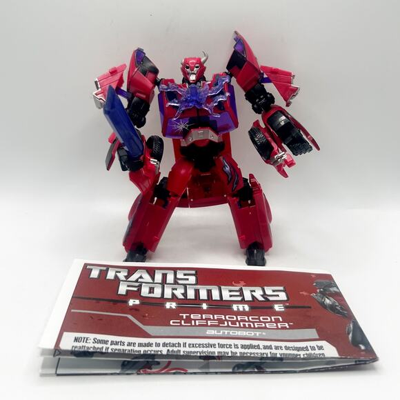 Transformers Prime Rust in Peace Terrorcon Cliffjumper Comic-Con 2012 - Complete - Picture 9 of 10